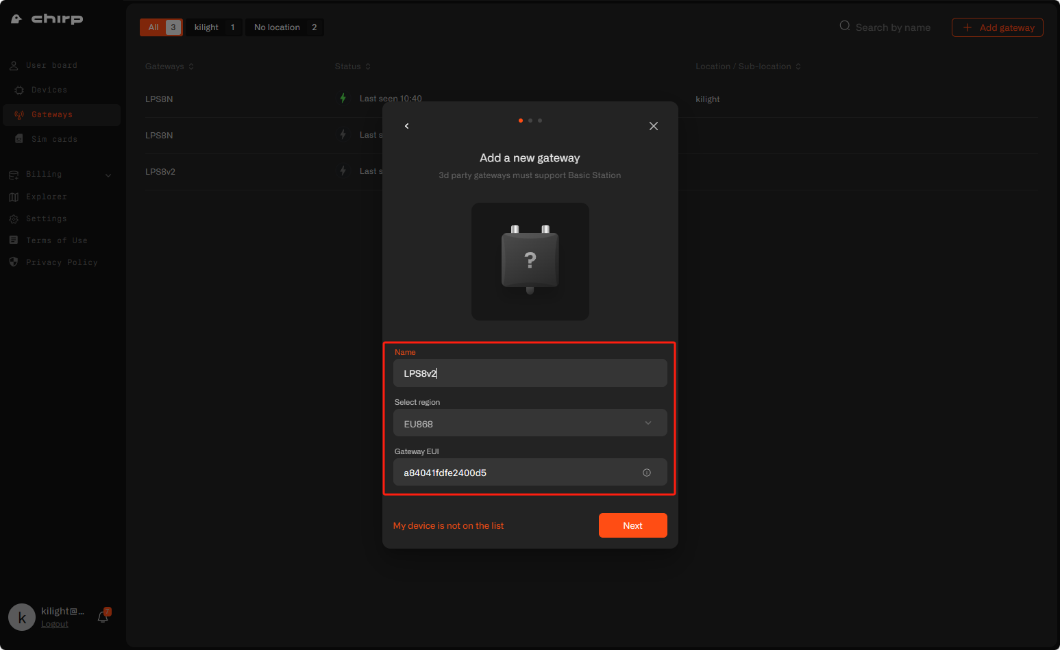 Gateway EUI in the Dragino web UI.png